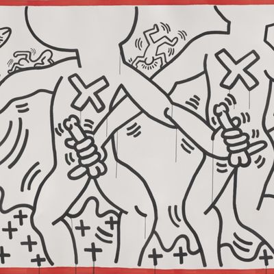 Keith Harings Monumental Mural Returns to Amsterdam