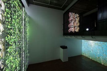 Contemporary art exhibition Jennifer Steinkamp Souls at Lehmann Maupin Seoul South Korea