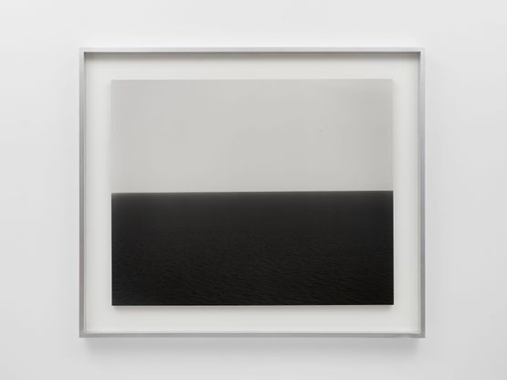 English Channel Weston Cliff by Hiroshi Sugimoto contemporary artwork Photography