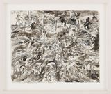 Ancestral Landscape by Jack Whitten contemporary artwork drawing works on paper