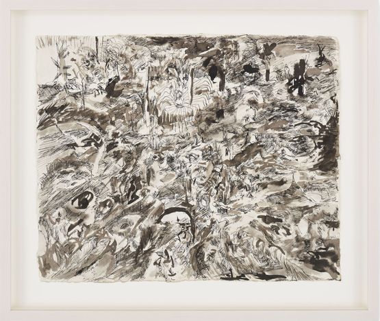 Ancestral Landscape by Jack Whitten contemporary artwork Works on Paper