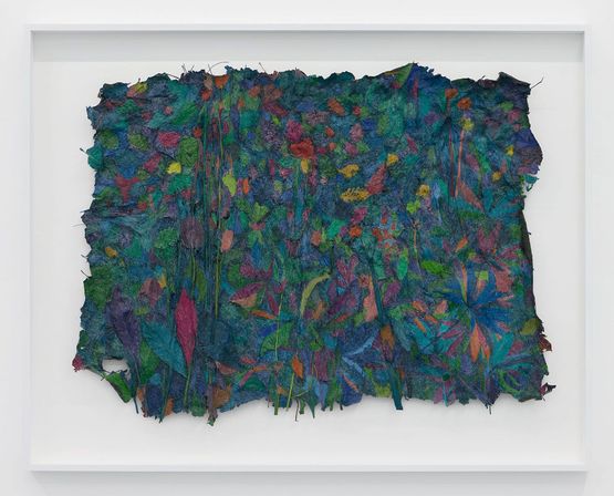 Papiers de Toscane by Lionel Esteve contemporary artwork Painting