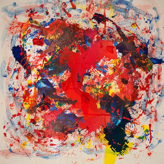 Loaded Red 3 by Julie Rrap contemporary artwork Print