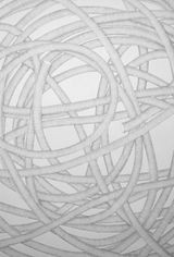Extensions of a collapsing landscape intubated future 6 by Maryam Khosrovani contemporary artwork drawing