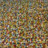 People Scene B1214 by Professor Ablade Glover contemporary artwork Painting