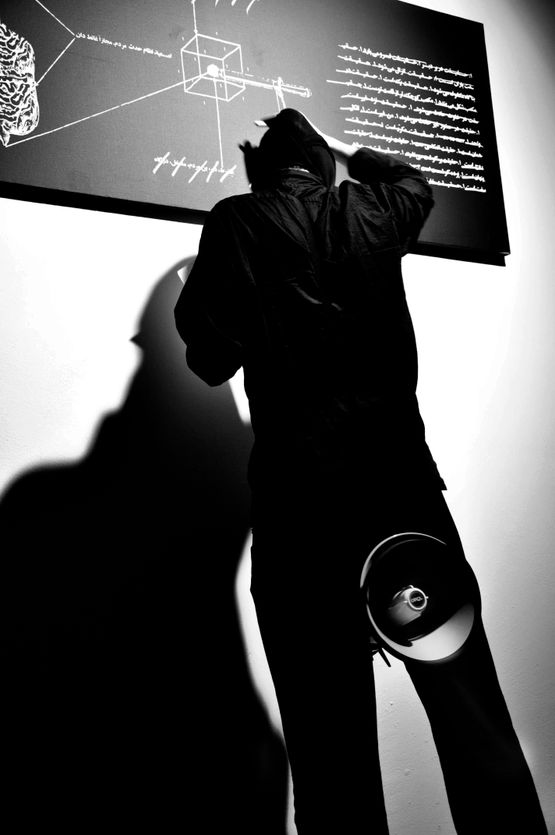 The Distribution of the Sacred System by Barbad Golshiri contemporary artwork Photography