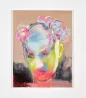 Testa fiorita by Alessandro Pessoli contemporary artwork Painting