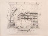 Unarmed Chair IV by Justin Loke contemporary artwork works on paper
