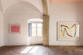 Contemporary art exhibition Bruno Olle Paisatge de Lluna i Sol at Alzueta Gallery Casavells Spain