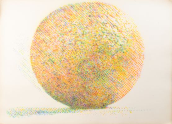 Navel Orange by Fay Ming contemporary artwork Works on Paper