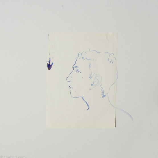 The Face of Facebook 6 by Zhu Jia contemporary artwork Works on Paper