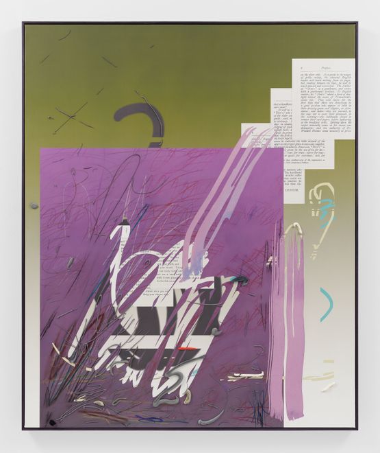 Dos and Donts - Without Causing Offense by Camille Henrot contemporary artwork Painting