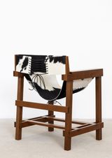 Sertaneja Armchair Gomideco special edition by Lina Bo Bardi contemporary artwork sculpture