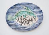 Poisson bleu by Pablo Picasso contemporary artwork sculpture