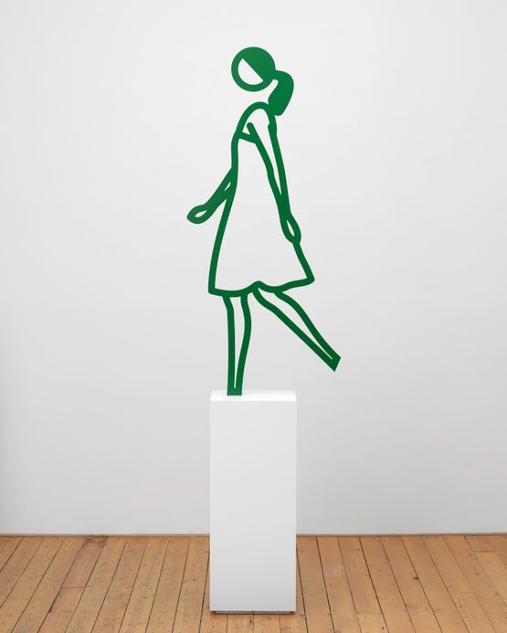Amelia 1.2. by Julian Opie contemporary artwork Sculpture