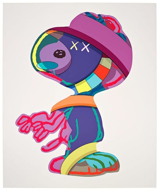 The Things That Comfort by KAWS contemporary artwork Works on Paper