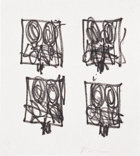 Untitled Anxious Man by Rashid Johnson contemporary artwork Design