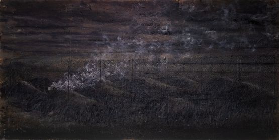 Sand by Argus Fong contemporary artwork Painting