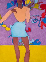 Untitled i23 - 3384 by Harold Cohen contemporary artwork painting
