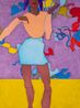 Untitled i23 - 3384 by Harold Cohen contemporary artwork Painting
