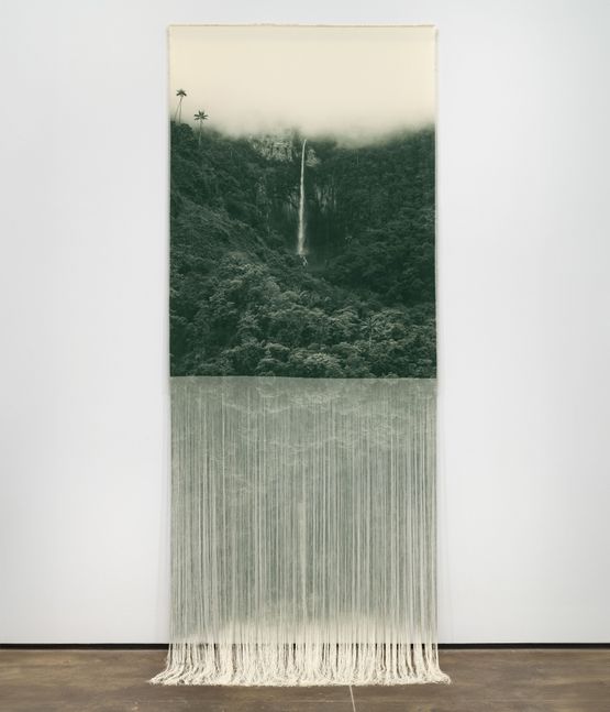 ANGAPACCHA POWERFUL CASCADE by Ana Gonzalez contemporary artwork Print