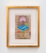 She turns to water by Suchitra Mattai contemporary artwork painting print textile