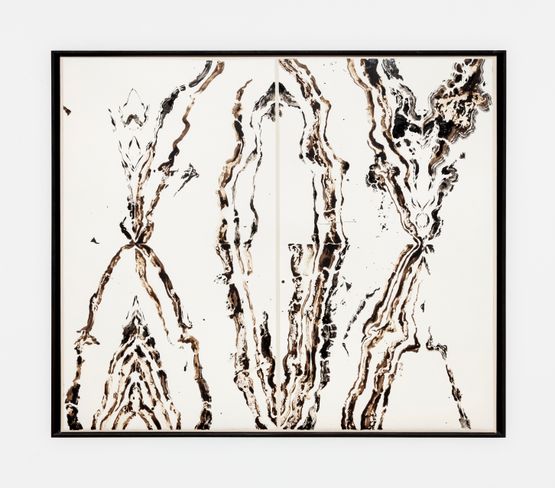 Cosma - Marmo by Abdelkader Benchamma contemporary artwork Painting