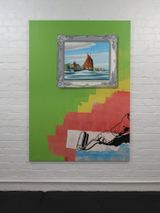 Painting Wall by Ian Scott contemporary artwork painting