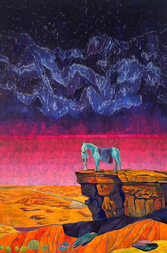 Arizona Dream by Tess Dumon contemporary artwork Painting