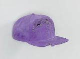 Amethyst Yankees Hat by Daniel Arsham contemporary artwork sculpture