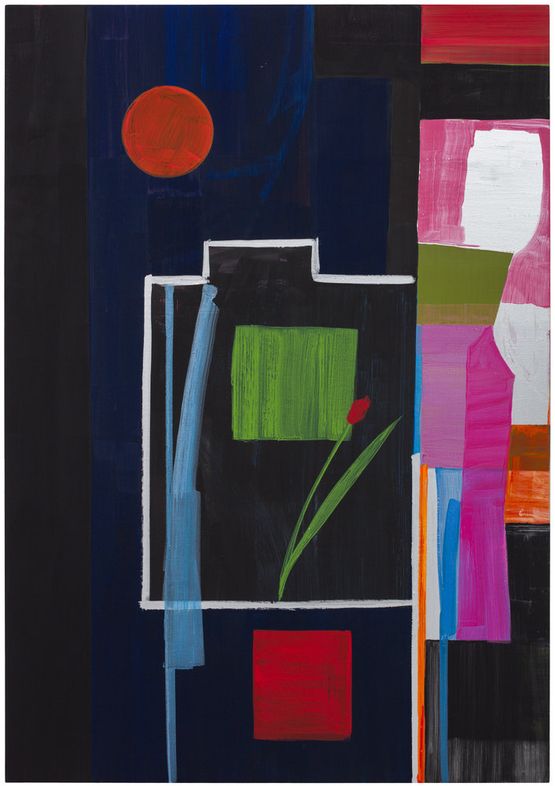 Jess in a mansion by Sojourner Truth Parsons contemporary artwork Painting
