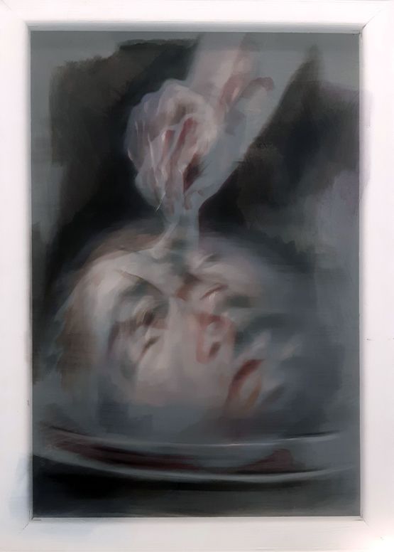 Giganten II Giants II by Sandra Del Pilar contemporary artwork Painting