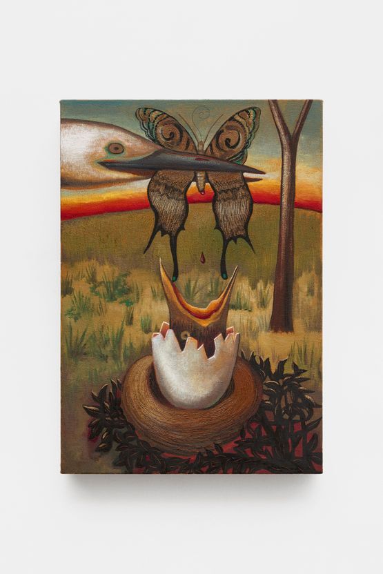 Alimentacao by Anna Livia Taborda Monahan contemporary artwork Painting