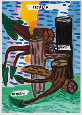 Familia by Cesc Abad contemporary artwork painting