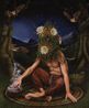 la profundidad de la noche by Alejandro Pasquale contemporary artwork Painting