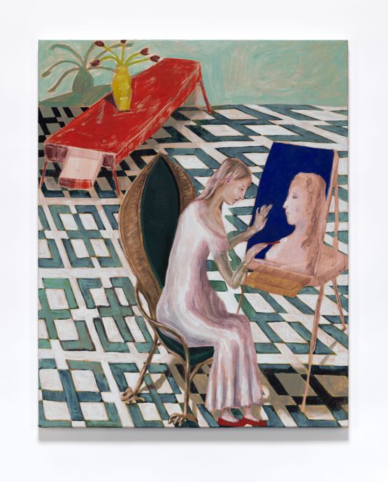 Artist by Elizabeth Malaska contemporary artwork Painting