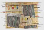Drying Line by El Anatsui contemporary artwork Sculpture