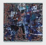 Hinda Blue Slate 011226 Morning Time by Aaron Garber-Maikovska contemporary artwork painting