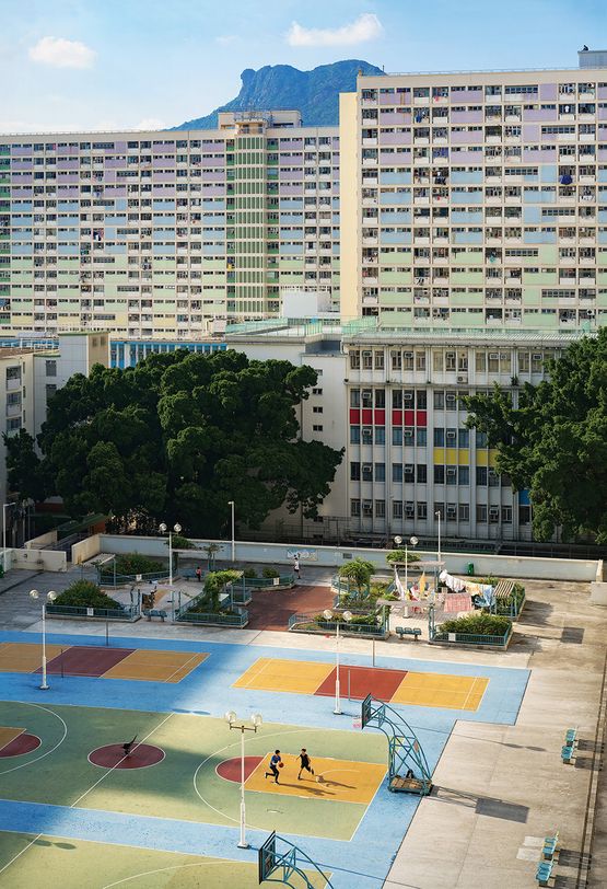 Youth Vibrancy Thirty-six Views of Lion Rock Hong Kong by Romain Jacquet-Lagreze contemporary artwork Photography