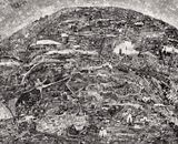 Diorama Map Berlin by Sohei Nishino contemporary artwork photography