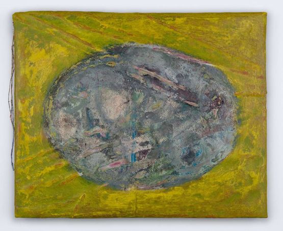 Monad head Nimbus by Simon Burton contemporary artwork Painting