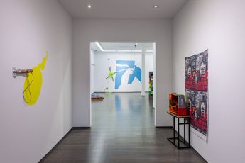 Contemporary art exhibition Jessica Stockholder Specific Shapes at Kavi Gupta Washington Blvd Chicago United States