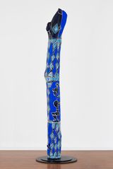 Blue Baru by Dhambit Mununggurr contemporary artwork painting