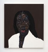 Front Open Shirt by Amoako Boafo contemporary artwork painting