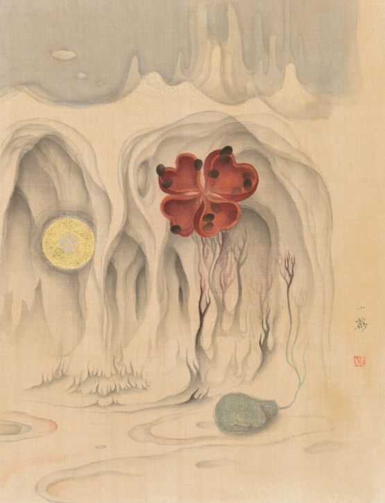 Hidden Ravines by Zhang Xiaoli contemporary artwork Painting