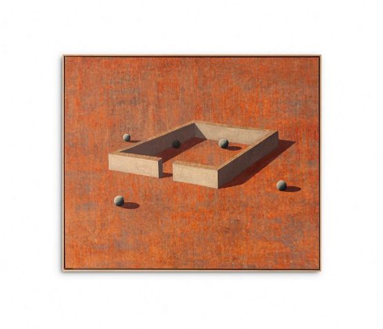 Funf 2 by Ramon Enrich contemporary artwork Painting