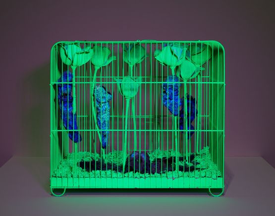 Souvenir La Mue - For Nostalgic Purpose - For YourLiving Room by Tetsumi Kudo contemporary artwork Painting