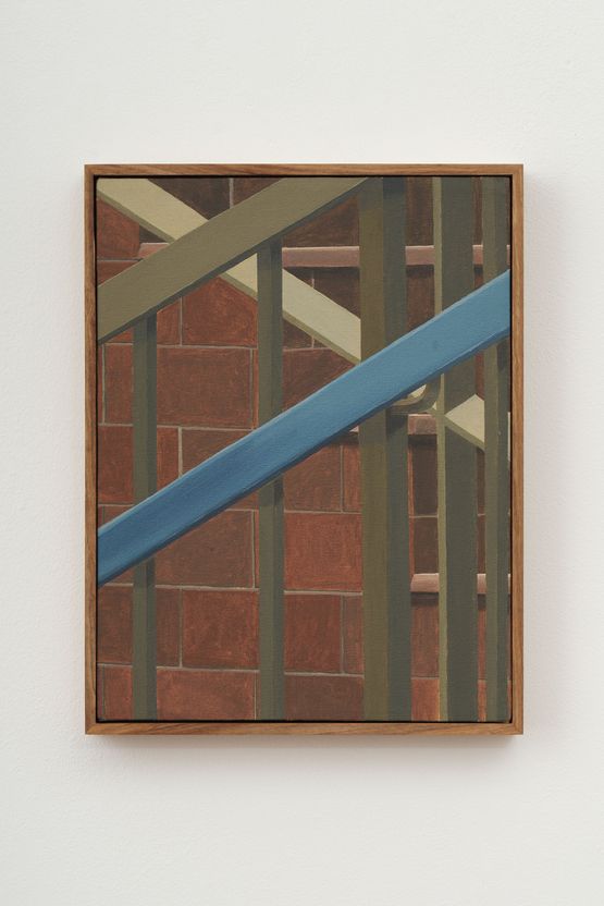 Staircase to The Hall by Guy Simpson contemporary artwork Painting