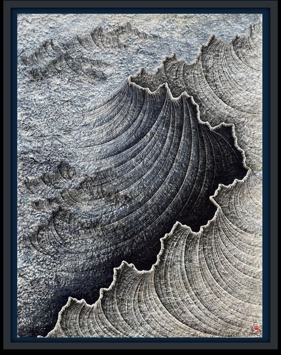 The Beauty of Nostalgia by Hyun-Joung Lee contemporary artwork Works on Paper