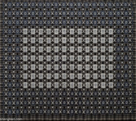 Appearance of Crosses 97-22 by Ding Yi contemporary artwork Painting